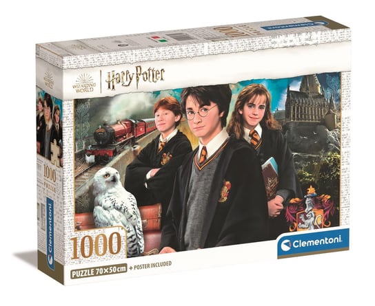 Clementoni, Puzzle, Compact Box, Harry Potter, 1000 el. Clementoni