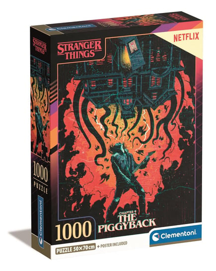 Clementoni, Puzzle, Compact Box, Netflix Stranger Things, 1000 el. Clementoni