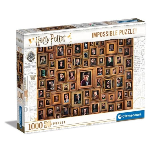 Clementoni, puzzle, Compact Impossible Harry Potter, 1000 el. Clementoni