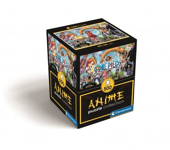 Clementoni, puzzle, Cube Anime Collection, One Piece, 500 el. Clementoni