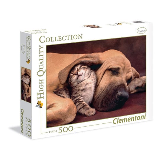 Clementoni, puzzle, Cuddles, 500 el. Clementoni