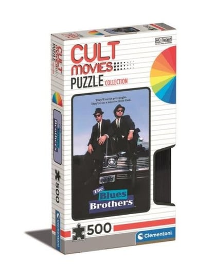 Clementoni, puzzle, Cult Movies Blues Brothers, 500 el. Clementoni