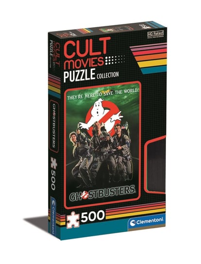 Clementoni, Puzzle Cult Movies Ghostbusters, 500 el. Clementoni