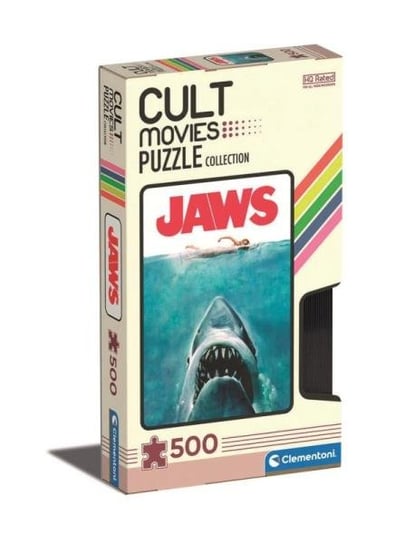 Clementoni, puzzle, Cult Movies Jaws, 500 el. Clementoni