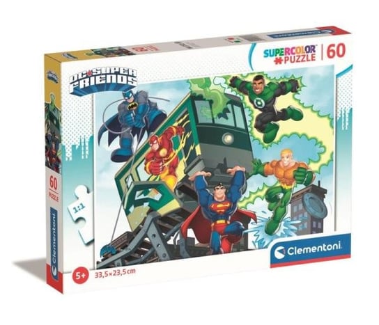 Clementoni, puzzle, DC Comics, 60 el. Clementoni