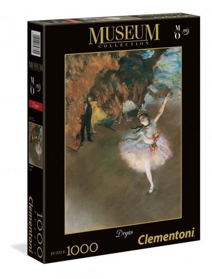 Clementoni, puzzle, Degas, Primaballerina, 1000 el. Clementoni