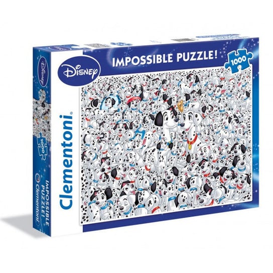 Clementoni, puzzle, Disney, 101 Dalmatyńczyków, 1000 el. Clementoni