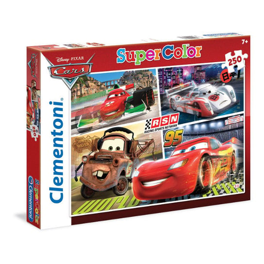 Clementoni, puzzle, Disney, Auta, 250 el. Clementoni