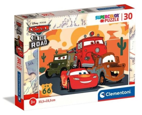 Clementoni, puzzle, Disney, Cars, 30 el. Clementoni