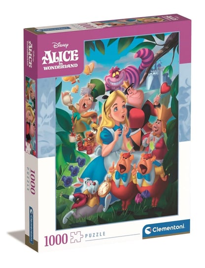 Clementoni, puzzle, Disney, Collection, Alicja w Krainie czarów, 1000 el. Clementoni