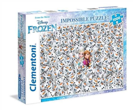 Clementoni, puzzle, Disney, Kraina Lodu, 1000 el. Clementoni