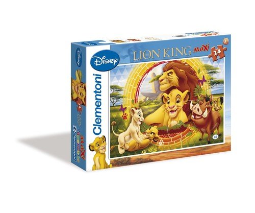Clementoni, puzzle, Disney, Król Lew, maxi, 24 el. Clementoni