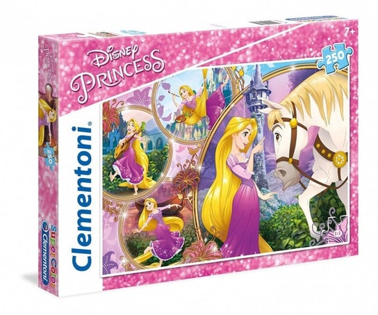 Clementoni, puzzle, Disney, Księżniczki, 250 el. Clementoni