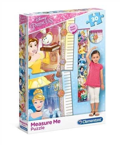 Clementoni, puzzle, Disney, Księżniczki Measure Me, 30 el. Clementoni