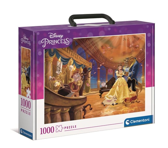 Clementoni, puzzle, Disney Księżniczki - Piękna i Bestia, 1000 el. Clementoni