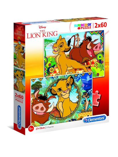 Clementoni, puzzle, Disney, Lion King, 60/60 el. Clementoni