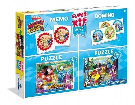 Clementoni, puzzle, Disney, Mickey, 2x30 el. Clementoni