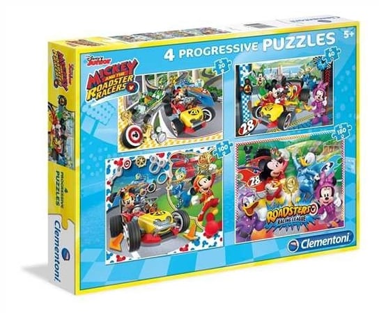 Clementoni, puzzle, Disney, Miki i Raźni Rajdowcy, 20/60/100/180 el. Clementoni