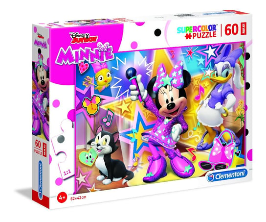 Clementoni, puzzle, Disney, Minnie Happy Helpers, 60 el. Clementoni