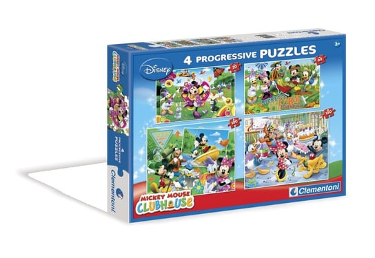 Clementoni, puzzle, Disney, Myszka Miki i Przyjaciele, 20/60/100/180 el. Clementoni