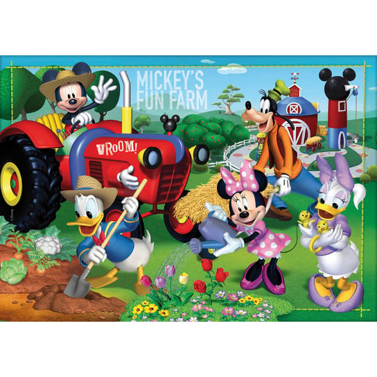 Clementoni, puzzle, Disney, Myszka Miki i Przyjaciele, 24 el. Clementoni