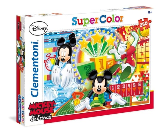 Clementoni, puzzle, Disney, Myszka Miki i Przyjaciele, 250 el. Clementoni