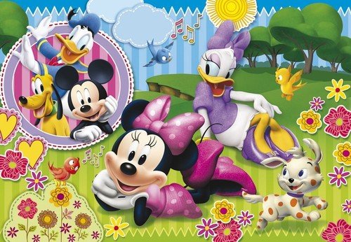 Clementoni, puzzle, Disney, Myszka Miki i Przyjaciele, 60 el. Clementoni