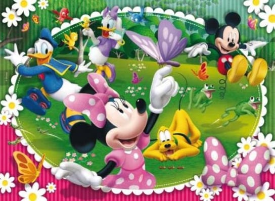 Clementoni, puzzle, Disney, Myszka Miki i Przyjaciele, Myszka Minnie, 60 el. Clementoni