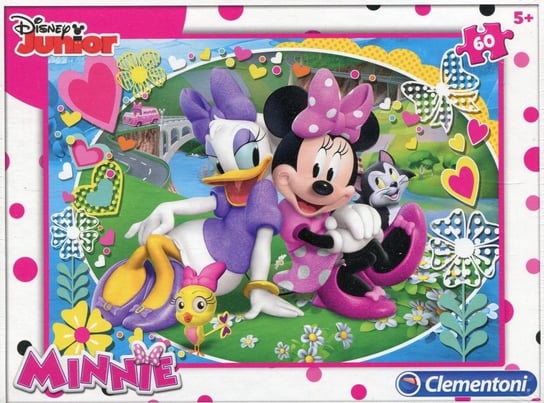 Clementoni, puzzle, Disney, Myszka Minnie Happy Helper, 60 el. Clementoni