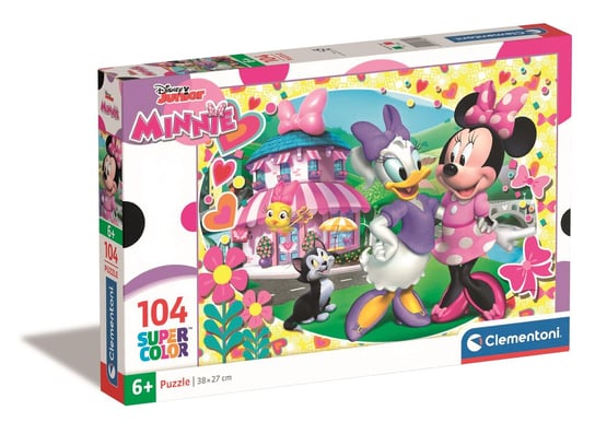 Clementoni, puzzle, Disney, Myszka Minnie, Happy Helpers, 104 el. Clementoni