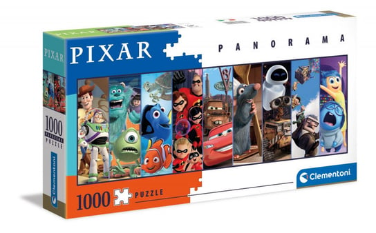 Clementoni, puzzle, Disney, Panorama Pixar, 1000 el. Clementoni