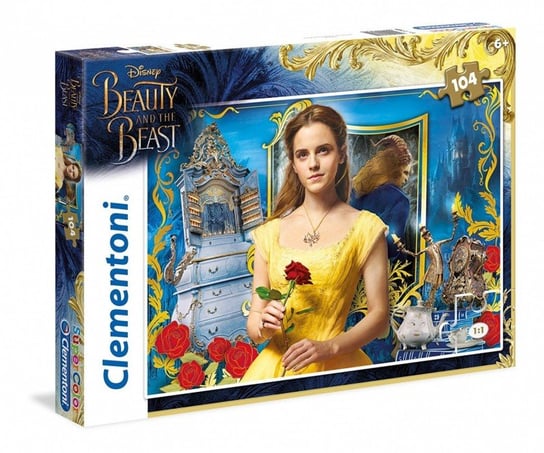 Clementoni, puzzle, Disney, Piękna i Bestia, 104 el. Clementoni