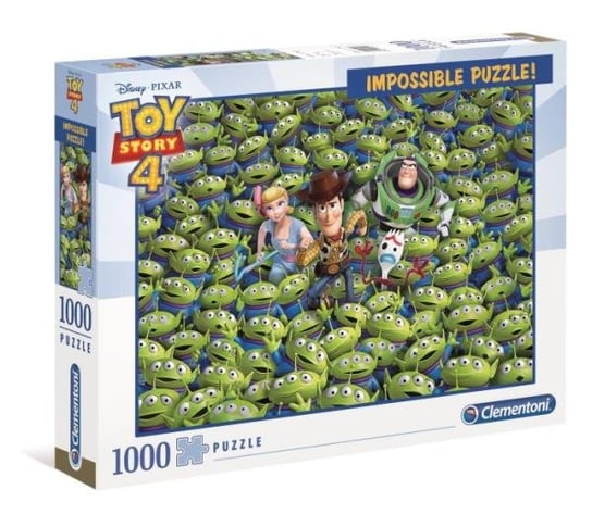 Clementoni, puzzle, Disney, Toy Story 4 Impossible, 1000 el. Clementoni