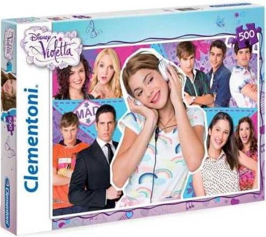 Clementoni, puzzle, Disney, Violetta, 500 el. Clementoni