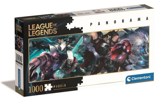 Clementoni, puzzle, El Panorama League Of Legends, 1000 el. Clementoni