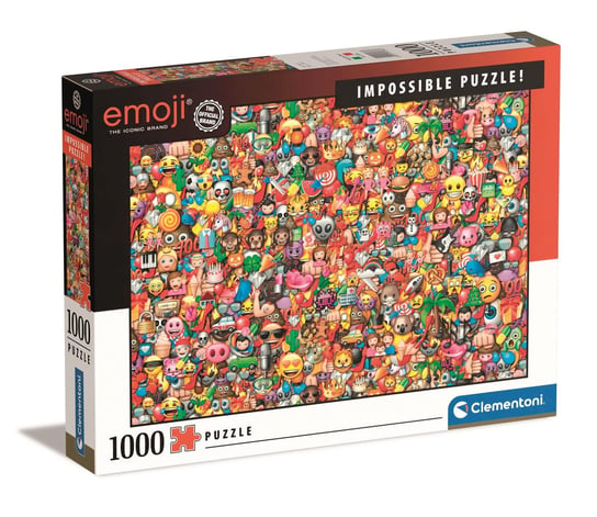 Clementoni, puzzle, Emoji, 1000 el. Clementoni