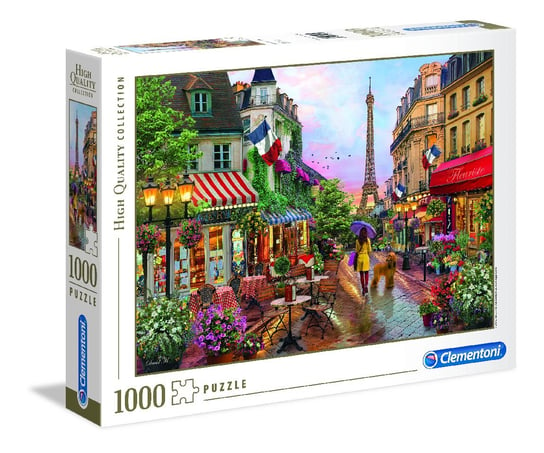 Clementoni, puzzle, Flowers in Paris, 1000 el. Clementoni