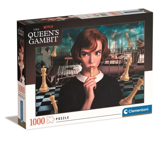 Clementoni, puzzle, Gambit Królowej, 1000 el. Clementoni