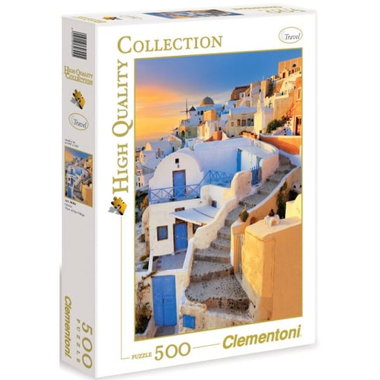 Clementoni, puzzle, Grecja, 500 el. Clementoni