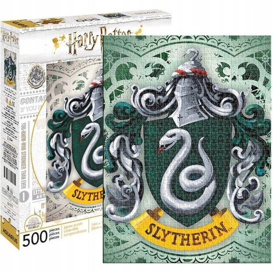 Clementoni, puzzle, Harry Potter Herb Domu Slytherin, 500 el. Clementoni