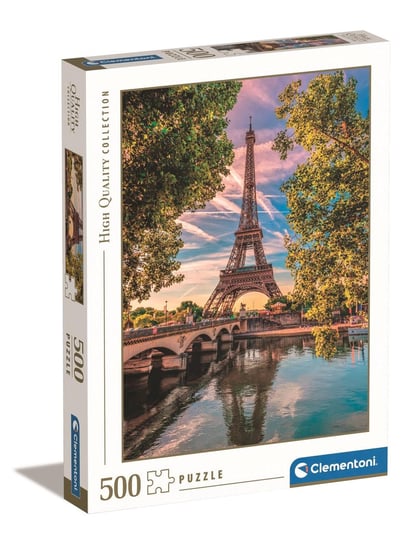 Clementoni, Puzzle, High Quality, Along the Seine, 500 el. Clementoni