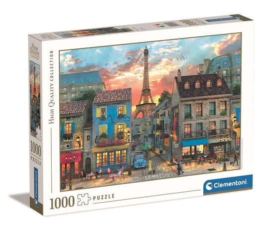 Clementoni, Puzzle, High Quality, Himeji Streets of Paris, 1000 el. Clementoni