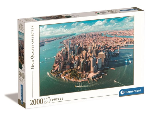 Clementoni, Puzzle, High Quality, Lower Manhattan, New York City, 2000 el. Clementoni