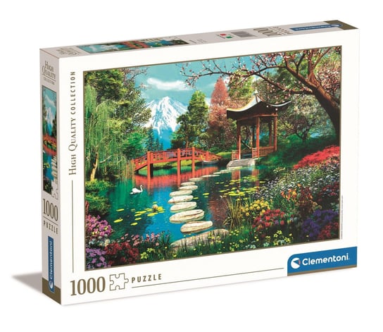Clementoni, puzzle, High Quality Ogrody Fuji, 1000 el. Clementoni