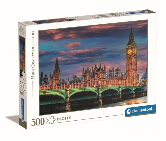 Clementoni, puzzle, High Quality The London Parliament, 500 el. Clementoni