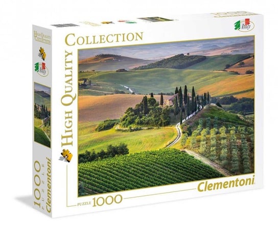 Clementoni, puzzle, High Quality Tuscany, 1000 el. Clementoni