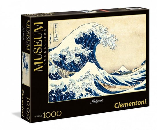 Clementoni, puzzle, Hokusai, Wielka fala w Kanagawie, 1000 el. Clementoni