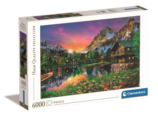 Clementoni, puzzle, HQ Alpine Lake 36531, 6000 el. Clementoni