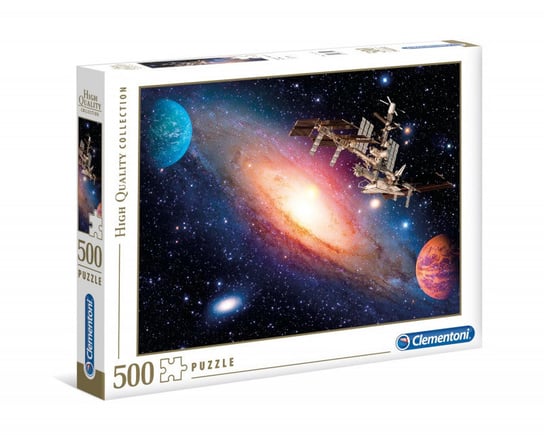 Clementoni, puzzle, HQ International Space Station, 500 el. Clementoni
