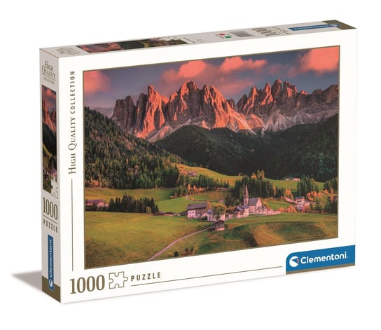 Clementoni, puzzle, HQ Magical Dolomites 39743, 1000 el. Clementoni